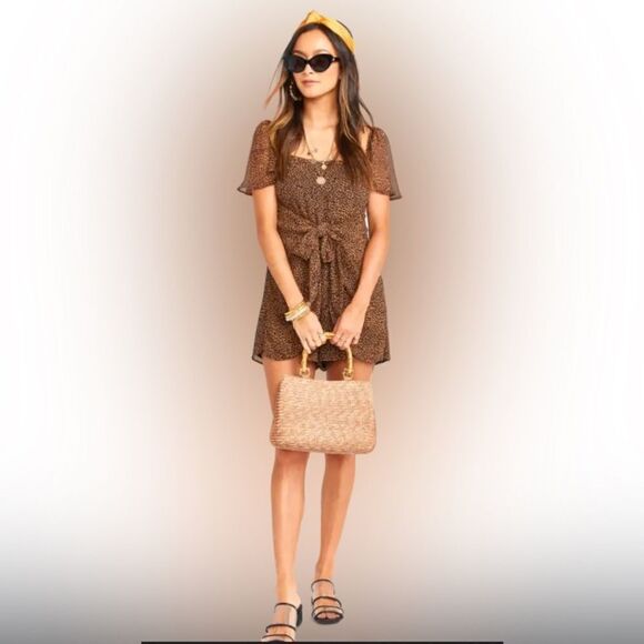 Show Me Your Mumu Kinsley Leopard Print Romper - Picture 1 of 9